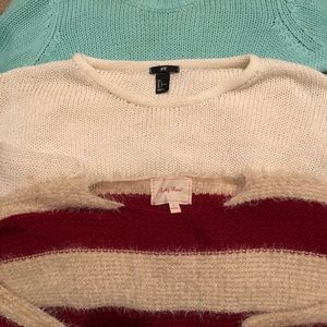 💕 3 Sweater Bundle